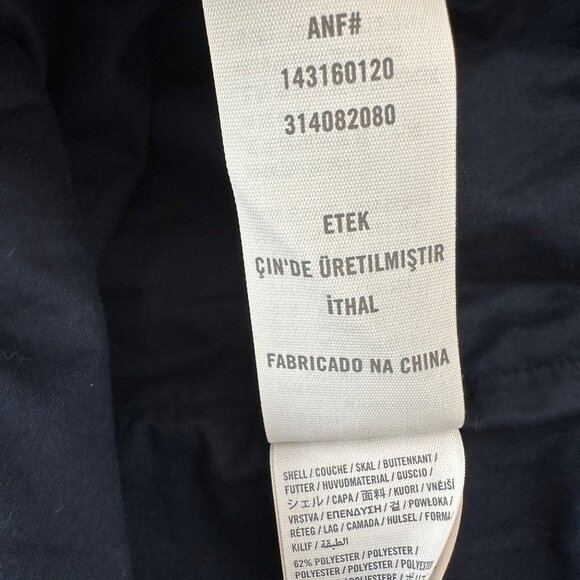 Abercrombie & Fitch Plaid Wool Blend Plaid Mini Skirt Size 8/29 Red Navy Moose - Picture 9 of 13